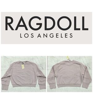 Ragdoll NWT LA Cloud Gray Sweatshirt, size S